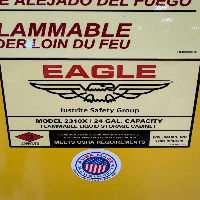 Eagle 24 Gallon Model 2310X Flammable Storage Cabinet image 3